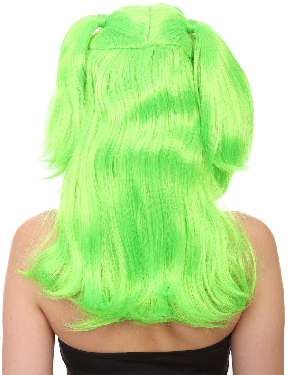 Wigs2you ハロウィンパーティープレミアム レディース H-779 バナナエンジェルウィッグ ライムカラー
