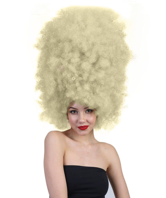 Wigs2you ハロウィンパーティ プレミアムレディース H-2014 着用しやすい 超巨大 ブロンド アフロウィッグ スタイルを大きくする