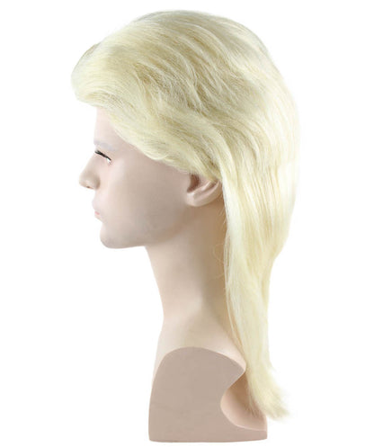 ハロウィンパーティー プレミアム 男性用 H-2149 80年代 ブロンド マレット ウィッグ
