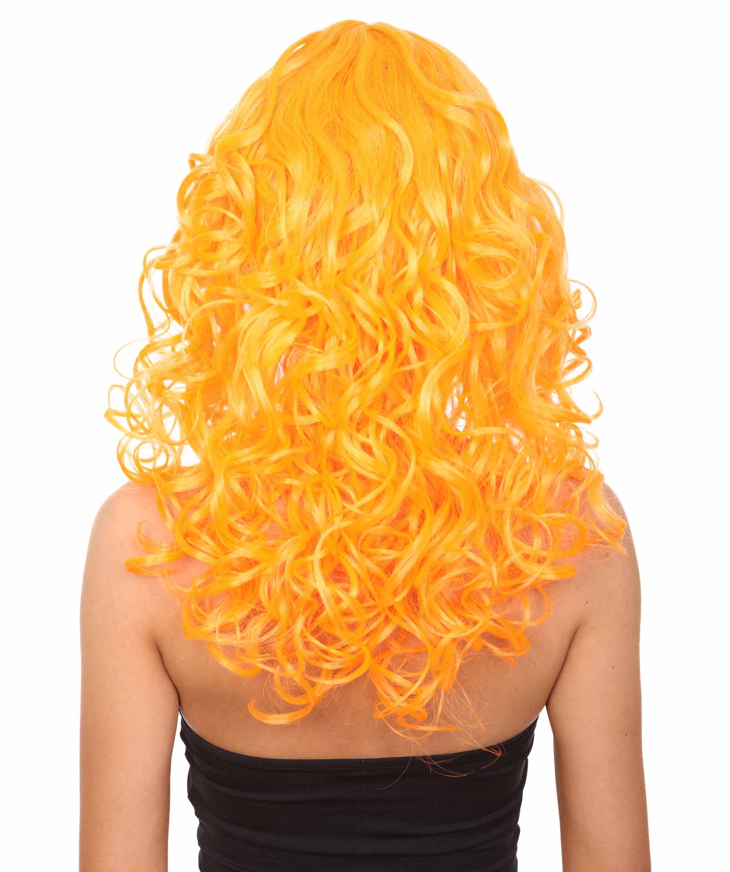 Wigs2you ハロウィン パーティー プレミアム レディース H-998 着用しやすい ベラウィッグ パンプキン オレンジ色