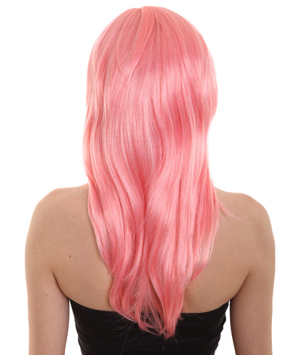 Wigs2you ハロウィンパーティープレミアム H-946 3レイヤーのパーティーガールウィッグ コーラルカラー