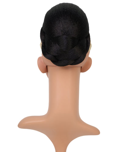 Wigs2you W-8469 レディース シニヨンウィッグ エレガント部分ウィッグ ふんわりナチュラル 合成繊維 ヘアピース お団子スタイル