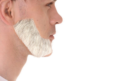 Wigs2you MU-036 メンズ向けマトンチョップ風ヒゲ | ホワイトコスプレ