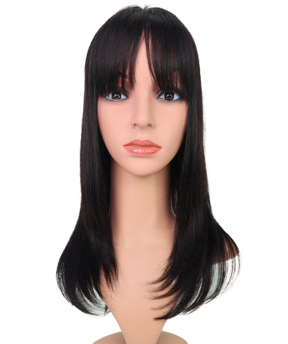 Wigs2you HH-191 ロングウィッグ _ 100%人毛、20" ナチュラルストレートフルウィッグ _ 軽量医療用・日常用