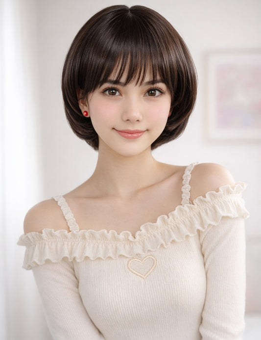 Wigs2you W-1032 耐熱商品 | 毛先がちょっぴり内巻き | 可愛いショートスタイルです | 元気な印象にしてくれます