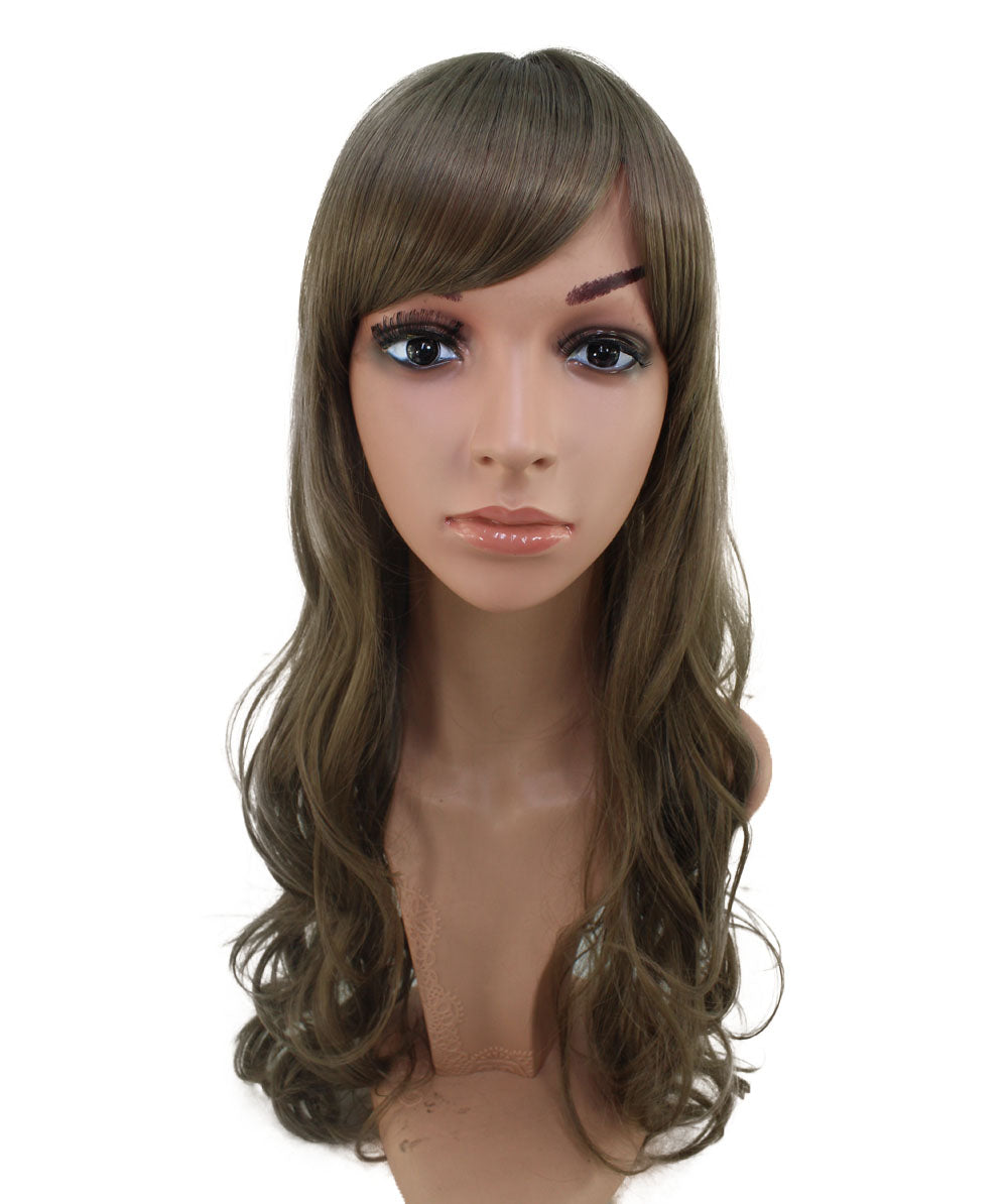 耐熱商品 ロングウィッグ ふんわり大きな巻き髪は定番人気スタイル 69ｃｍで超ロング！ ウィッグネット付き W-518