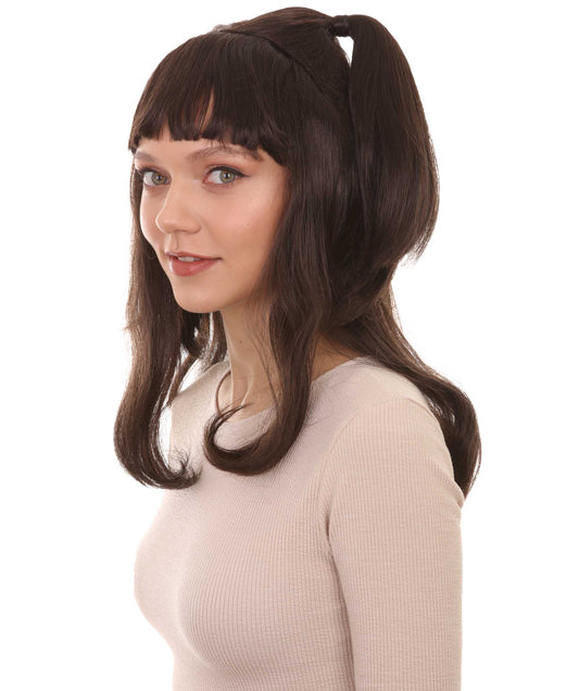Wigs2you ハロウィンパーティープレミアム レディース H-809 バナナエンジェルウィッグ ダークブラウン色
