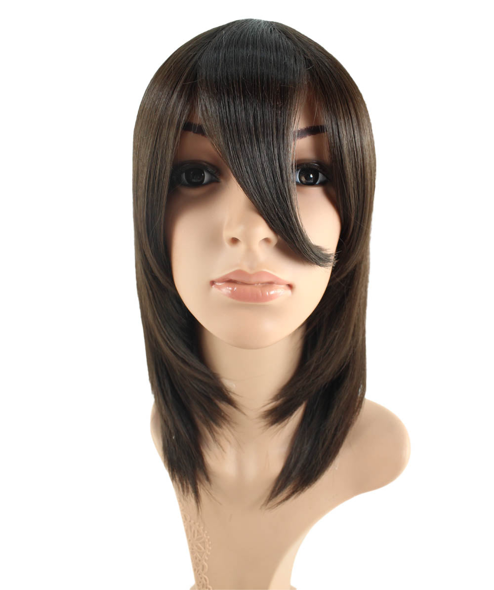 レディースファッション C-057 ミディアム C-ライトバイオレット コスプレヒートスタイラブルウィッグ