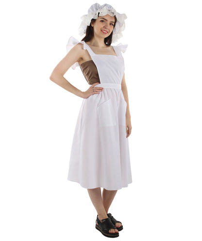 女性用 JCO-364 メイドエプロンコスチュームグレーコスプレ衣装