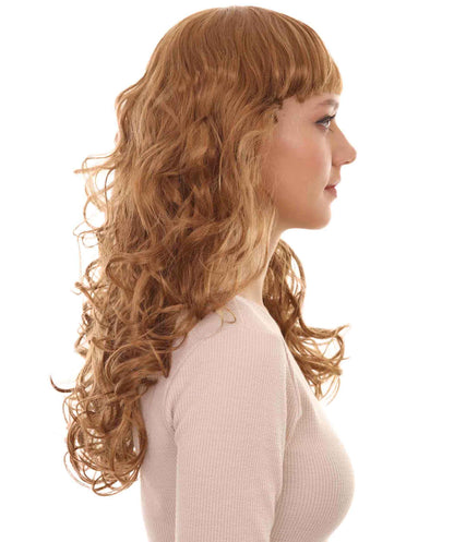 Wigs2you ハロウィン パーティー プレミアム H-835 バットマン 女性ジョーカー ウィッグ Lt ブラウン色
