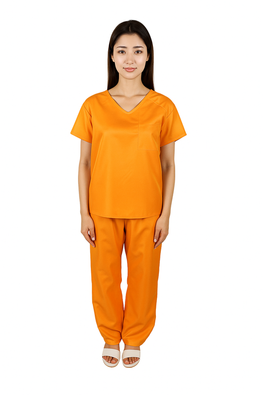 大人用ウィメンズ JCO-277 囚人の制服コスチューム オレンジのコスプレコスチューム