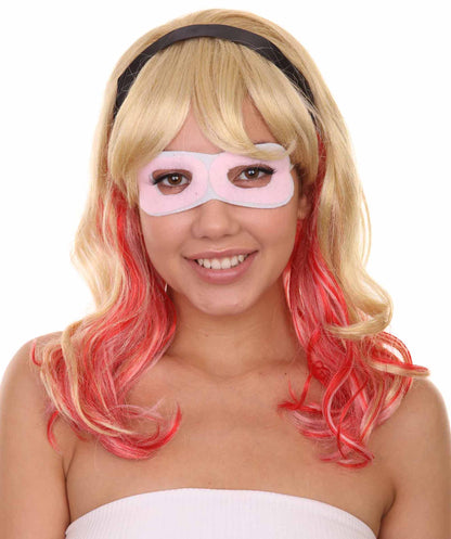 ハロウィンパーティープレミアムレディ H-5431 ミディアムレングス ハロウィンアニメーションスパイダーオブゴーストウィッグ マルチカラー