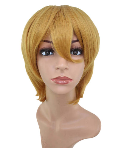 レディースファッション C-058 ミディアム C-ダークネイビー コスプレヒートスタイラブルウィッグ