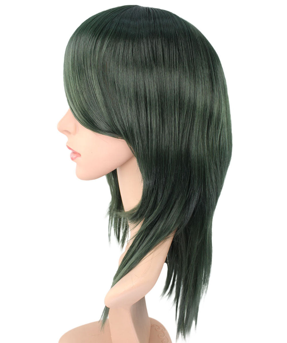 レディースファッション C-071 ロングストレート C-ワインレッド コスプレヒートスタイラブルウィッグ