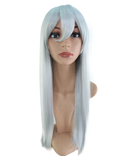 レディースファッション C-016 ロングストレート C-シアン コスプレ ヒートスタイルウィッグ