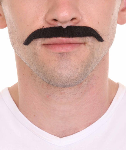 Wigs2you MU-052 英国の偉大なソングライター、ボーカリスト | メンズ ロング ブラック ボヘミアン・ラプソディ