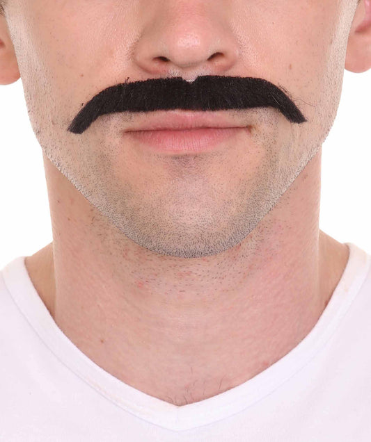 Wigs2you MU-052 英国の偉大なソングライター、ボーカリスト | メンズ ロング ブラック ボヘミアン・ラプソディ