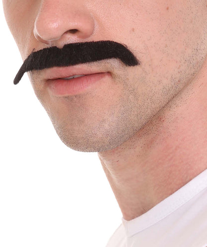 Wigs2you MU-052 英国の偉大なソングライター、ボーカリスト | メンズ ロング ブラック ボヘミアン・ラプソディ