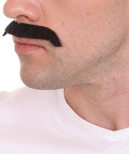 Wigs2you MU-052 英国の偉大なソングライター、ボーカリスト | メンズ ロング ブラック ボヘミアン・ラプソディ