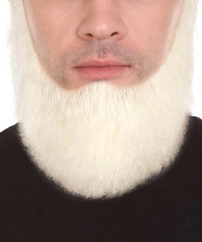 Wigs2you MU-031 メンズ チンカーテンスタイル ロングヒゲセット | ホワイトコスプレヒゲ