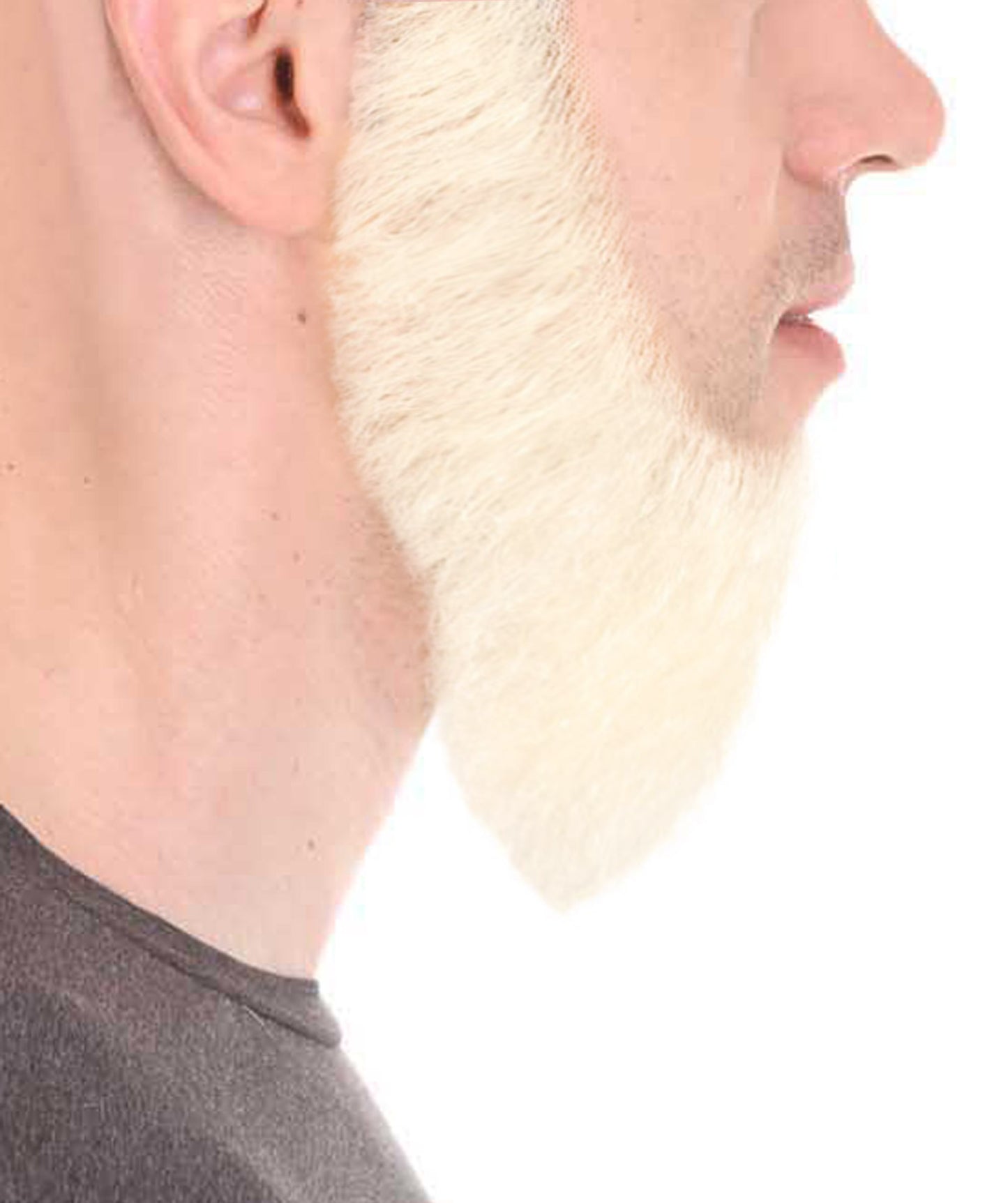 Wigs2you MU-031 メンズ チンカーテンスタイル ロングヒゲセット | ホワイトコスプレヒゲ