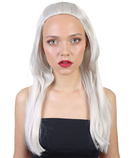 Wigs2you ハロウィンとパーティー プレミアム レディース H-495 ブロンド 氷の女王ウィッグ ハンツマン 冬の戦争