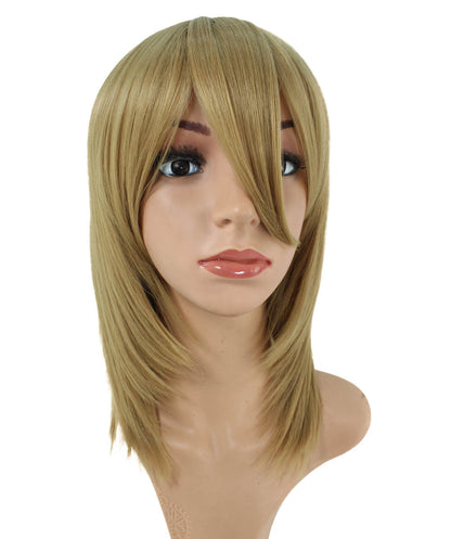 レディースファッション C-057 ミディアム C-ライトバイオレット コスプレヒートスタイラブルウィッグ