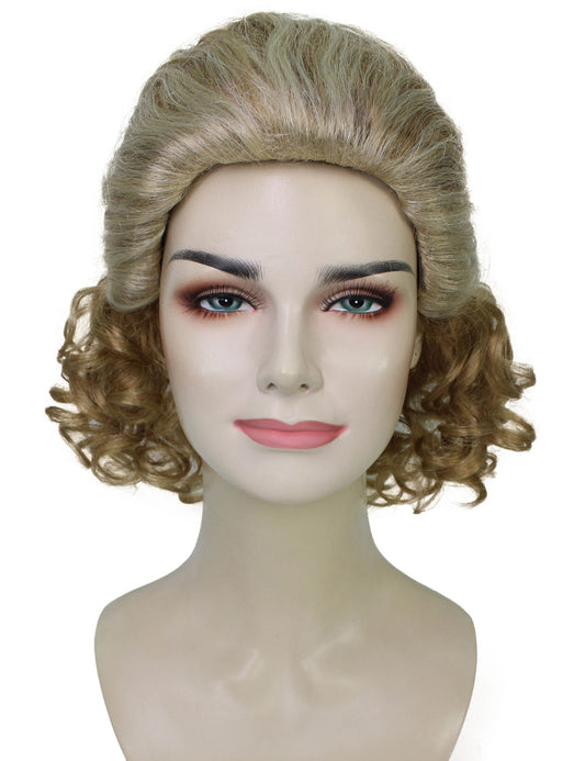 Wigs2you ハロウィンパーティ プレミアムレディース ジュリアロバーツフリンジバックブロンドウィッグ H-5729