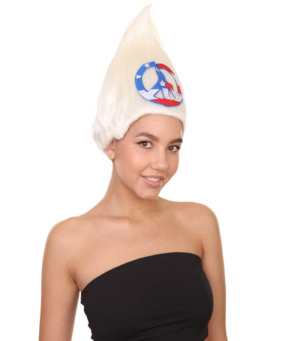 Wigs2youハロウィンパーティープレミアムレディースH-1919 着けやすい 非常に快適 アメリカのピースサイントロールウィッグ