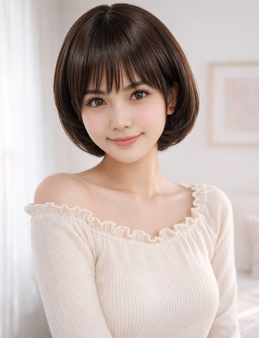 Wigs2you W-1032 耐熱商品 | 毛先がちょっぴり内巻き | 可愛いショートスタイルです | 元気な印象にしてくれます