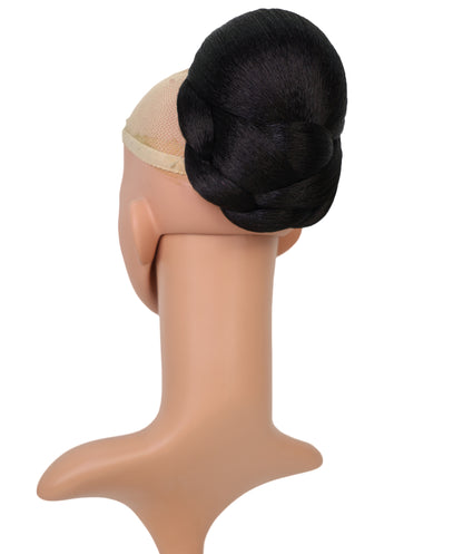 Wigs2you W-8469 レディース シニヨンウィッグ エレガント部分ウィッグ ふんわりナチュラル 合成繊維 ヘアピース お団子スタイル