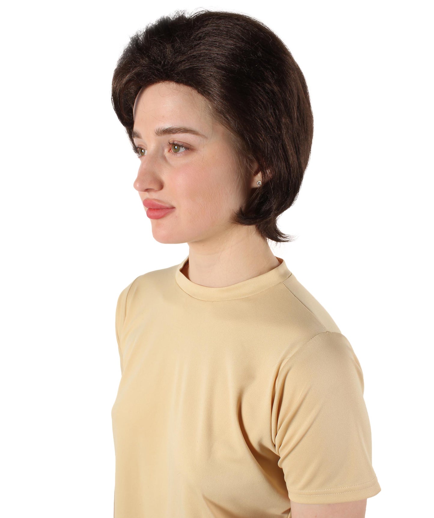 Wigs2you ハロウィンパーティープレミアムレディース ジャッキー・O ブラウンウィッグ H-5707