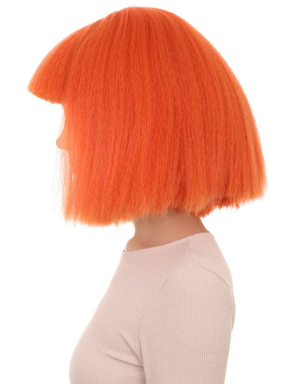 Wigs2you ハロウィンパーティープレミアムレディース H-1493 美しいルックを手に入れよう！ポップスターオレンジウィッグ