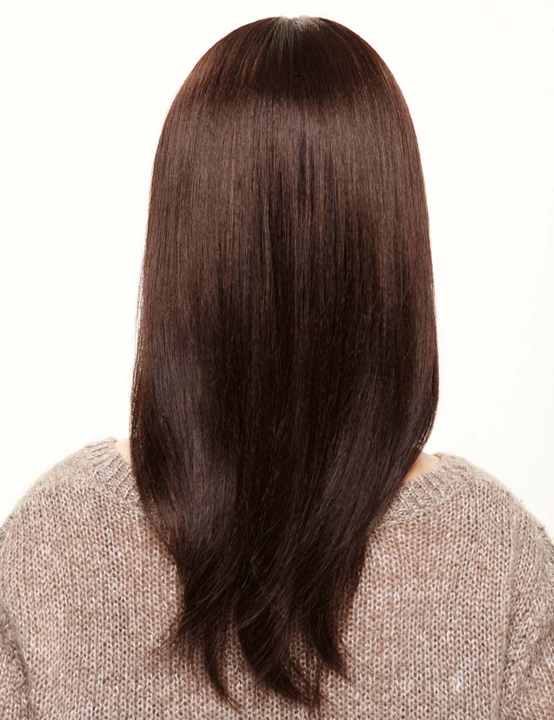 定番の人気商品です！ストレートロングスタイル  ウィッグ1つで簡単にサラサラヘアーに！ ウィッグネット付き W-407