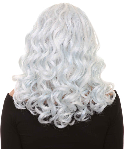 Wigs2you ハロウィンパーティー プレミアム レディース H-1100 とても着け心地の良いアリスウィッグ 鏡の国のアリス スカイブルー色