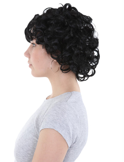 Wigs2you ハロウィンパーティープレミアムレディース H-545 ブラック "Ritzy" ウィッグ