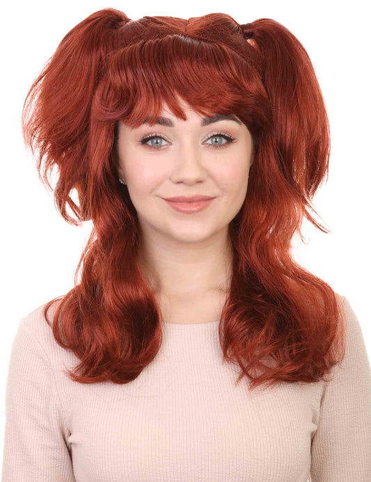Wigs2you ハロウィンパーティープレミアム レディース H-772 バナナエンジェルウィッグ ダークオーバーン色