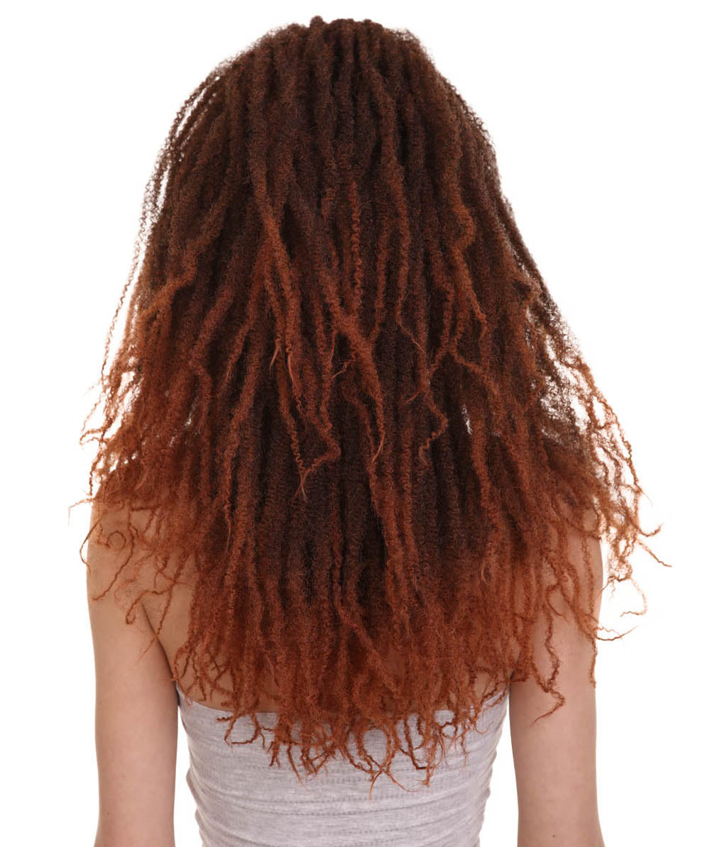 Wigs2youハロウィンパーティープレミアムレディースH-1963 美しい見た目のデラックスドレッドロックヘッドバンド付きウィッグ