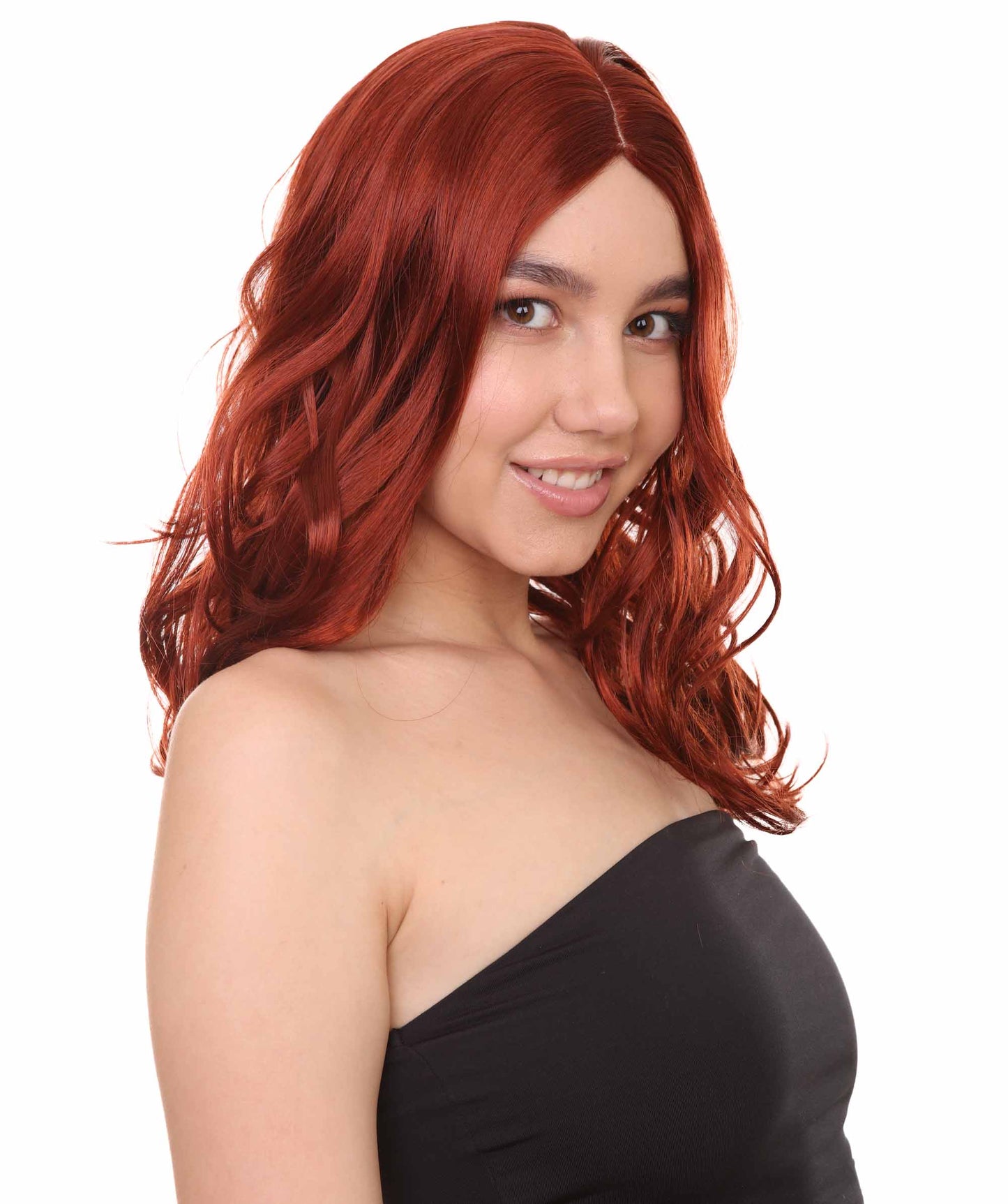 ハロウィンパーティー プレミアム 女性用 H-2765 スーパースター ロング ウェーブ ウィッグ