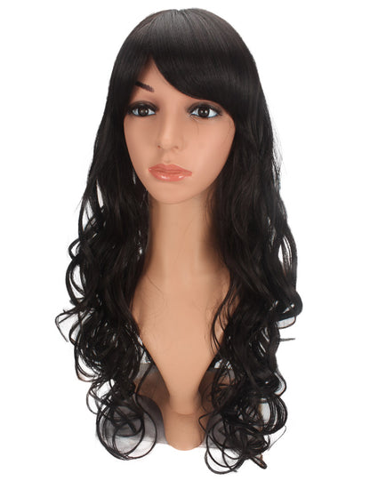 耐熱商品 ロングウィッグ ナチュラルウェーブで女の子らしいスタイルに 74cmで超ロング！ ウィッグネット付き W-519