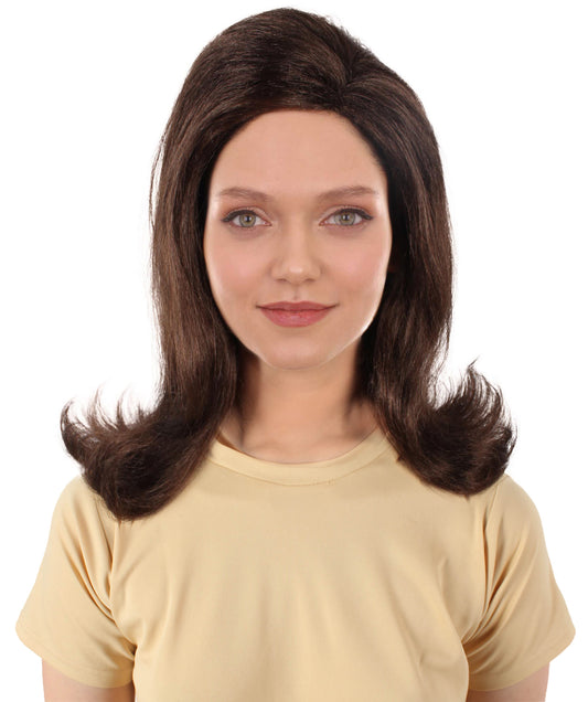 ウィメンズ H-5701 60年代のアメリカの人気シットコムからのスタイリッシュなフリップヘアスタイル ウィッグ
