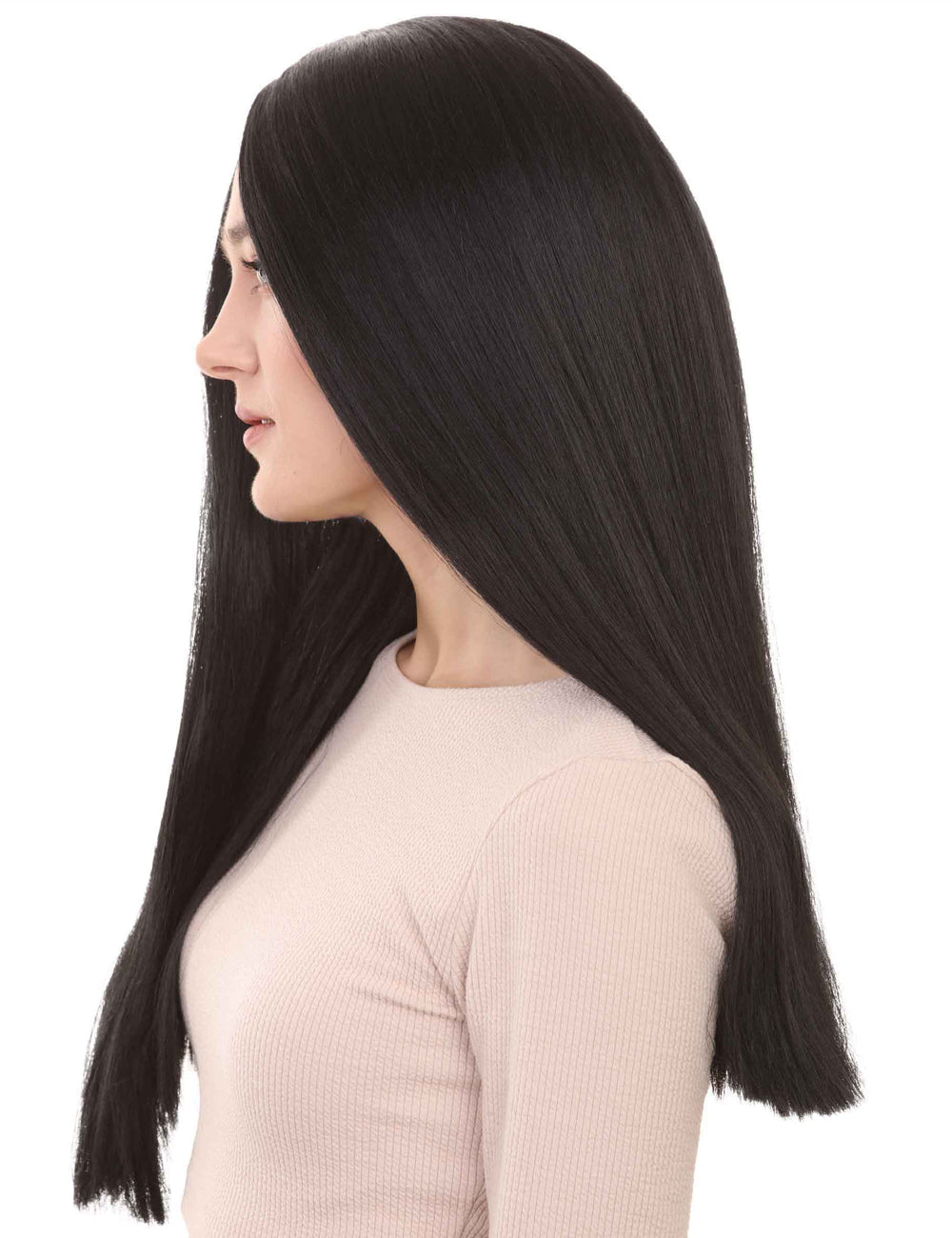 Wigs2you ハロウィンパーティープレミアムレディース H-560 ブラック "ウィッチ" ウィッグ