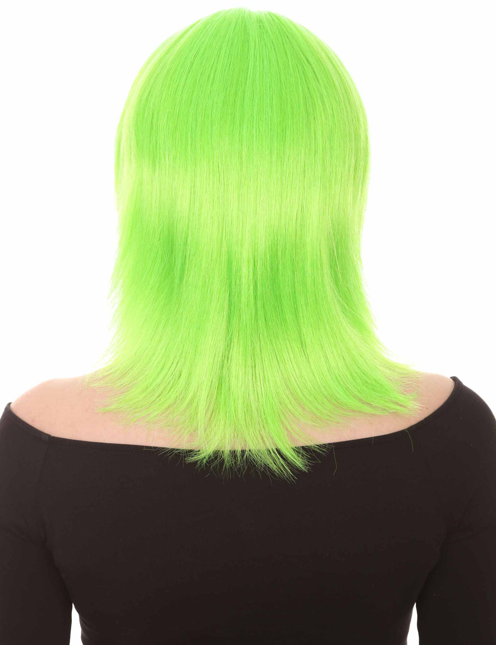 Wigs2you ハロウィン パーティー プレミアム H-1423 簡単に着用でき 快適なフィット感の女性ショート ライムウィッグ