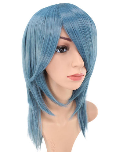 レディースファッション C-071 ロングストレート C-ワインレッド コスプレヒートスタイラブルウィッグ