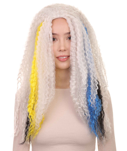 Wigs2you ハロウィンパーティープレミアムレディース H-1867 華やかに見えるニューモンスターハイ エレクトリファイドフランキーコスプレウィッグ