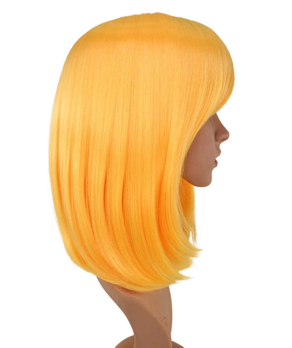 Wigs2You ミディアムストレートウィッグ サイドバング付き フルウィッグ 耐熱ファイバー製 コスプレ・イベント用 - サンディブラウン C-069
