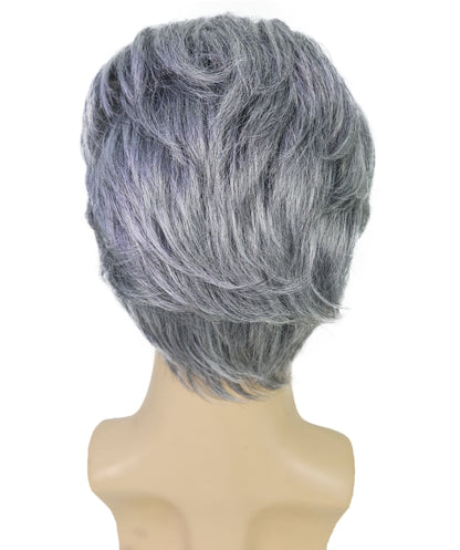 Wigs2you H-7042 大人用メンズスポーツファンツートンカーリーフルウィッグ（口ひげ付き合成繊維）ハロウィンや仮装イベントに最適