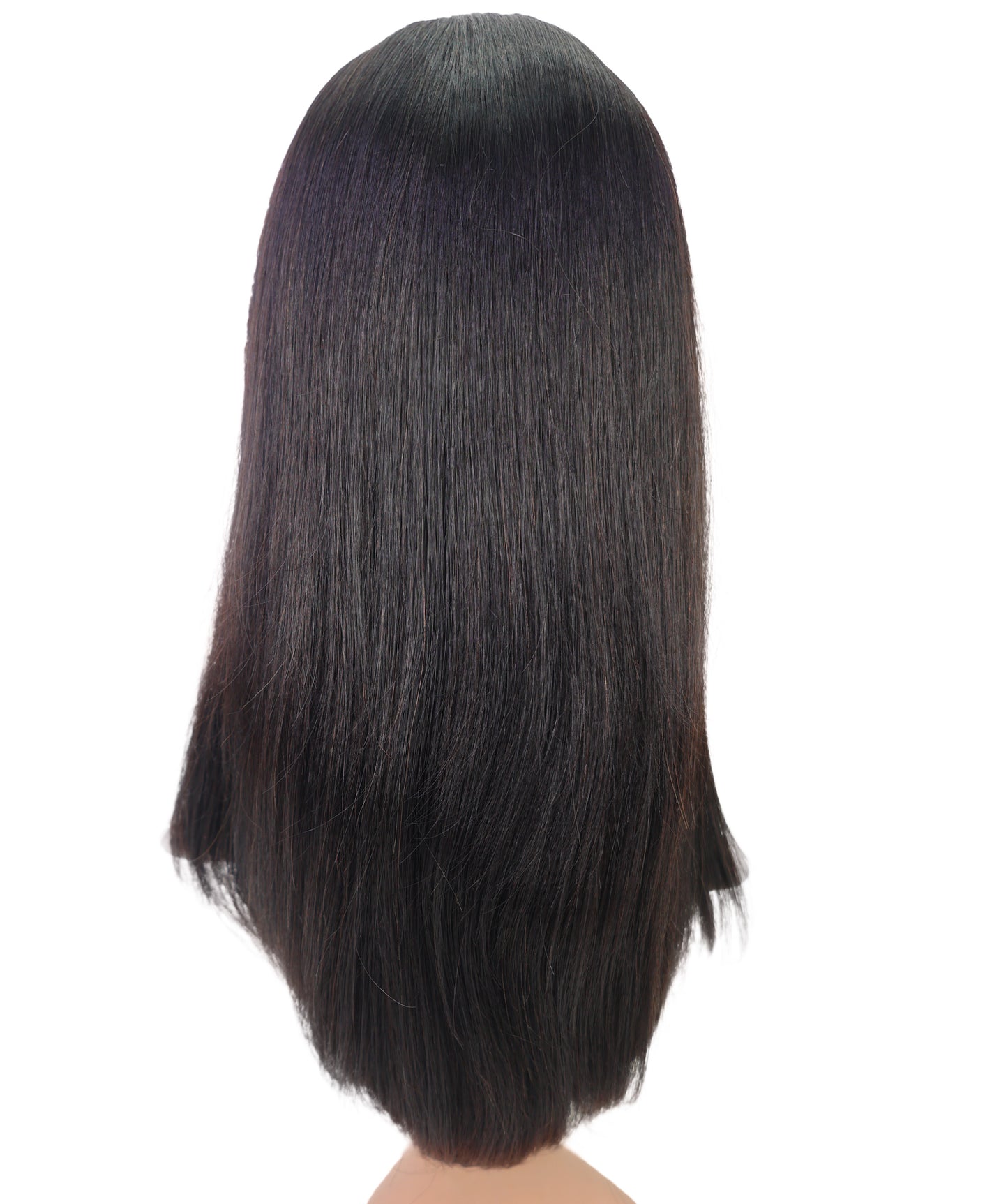 Wigs2you HH-191 ロングウィッグ _ 100%人毛、20" ナチュラルストレートフルウィッグ _ 軽量医療用・日常用