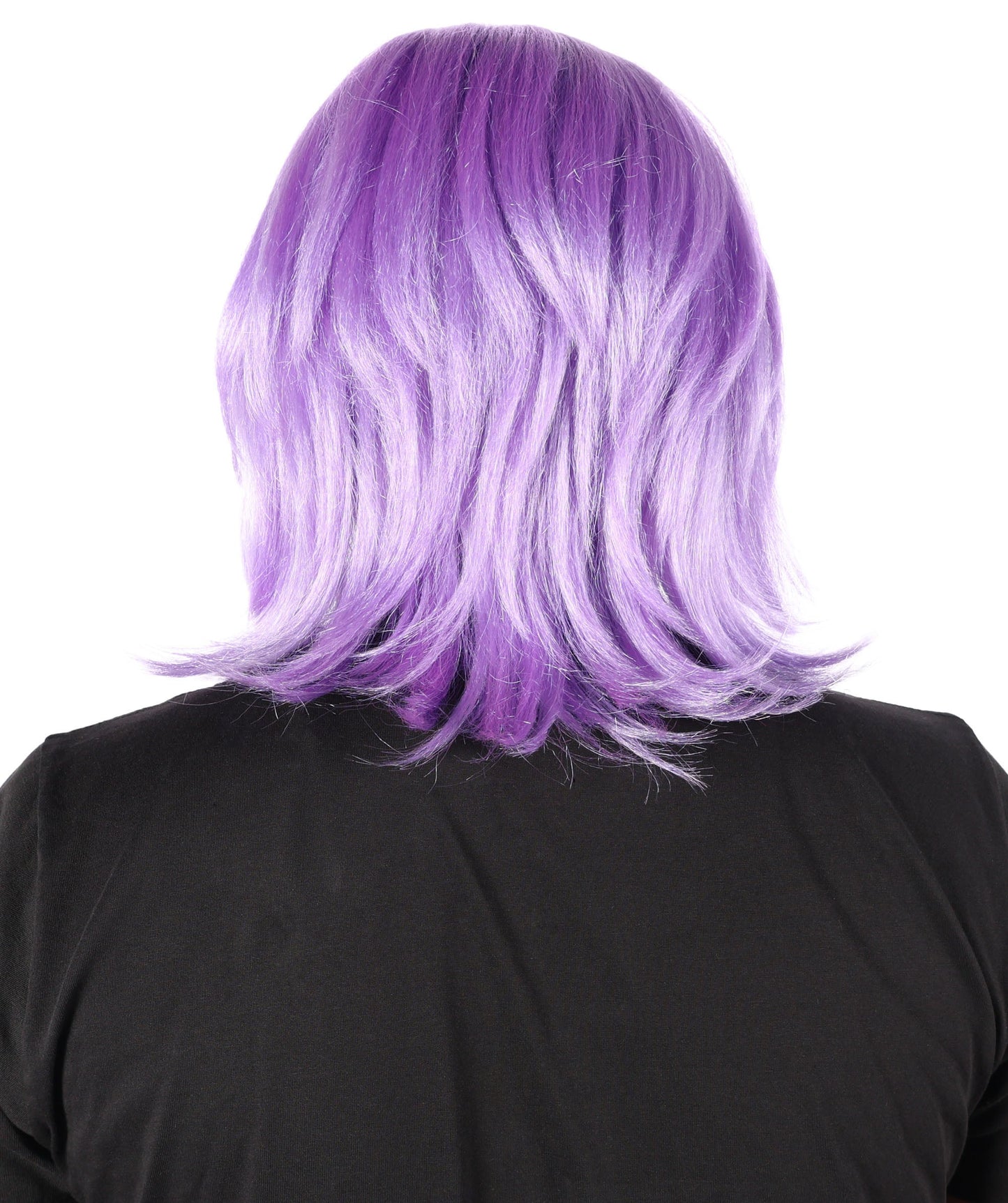Wigs2you H-7069 大人用メンズショートレイヤードアニメスタイルフルウィッグ ライラック合成繊維 調節可能なキャップ付き コスチュームやアニメイベントに最適