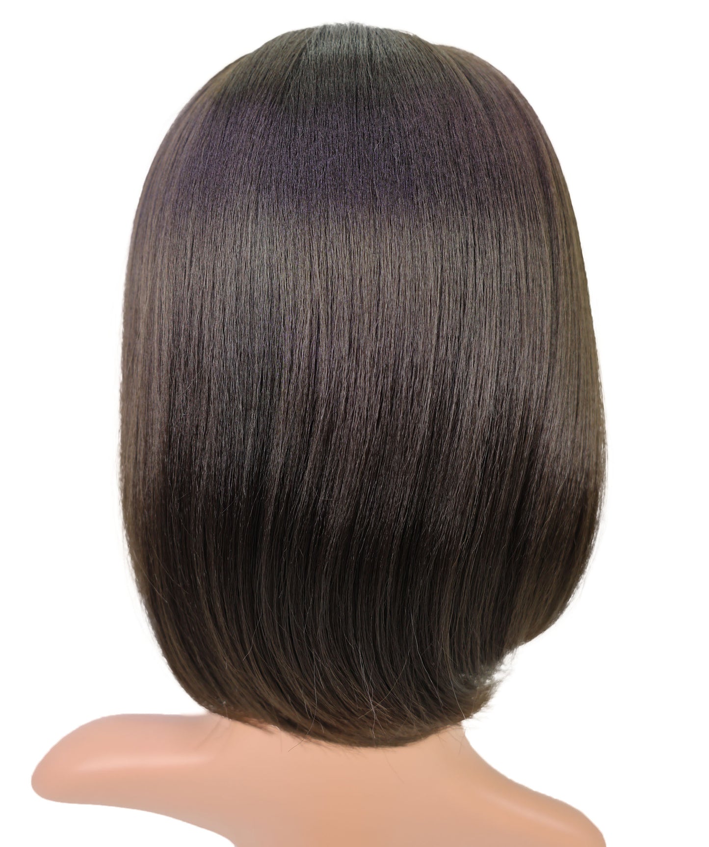Wigs2you H-6901 女性用 11.5インチ ショートボブウィッグ | 手植え合成ヘアブレンド | 自然で軽量な通気性キャップ付きウィッグ